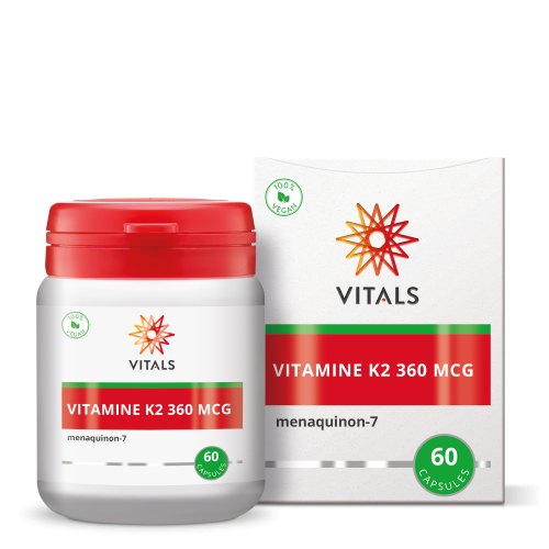 60 capsules Vitals Vitamine K2 360 mcg