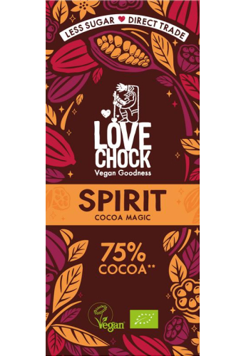 70 gram Lovechock Spirit Rich Dark Biologisch