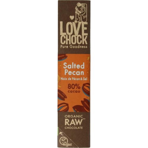 40 gram Lovechock Salted Pecan Biologisch