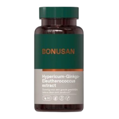 90 capsules Bonusan Hypericum-Ginkgo-Eleutherococcus Extract