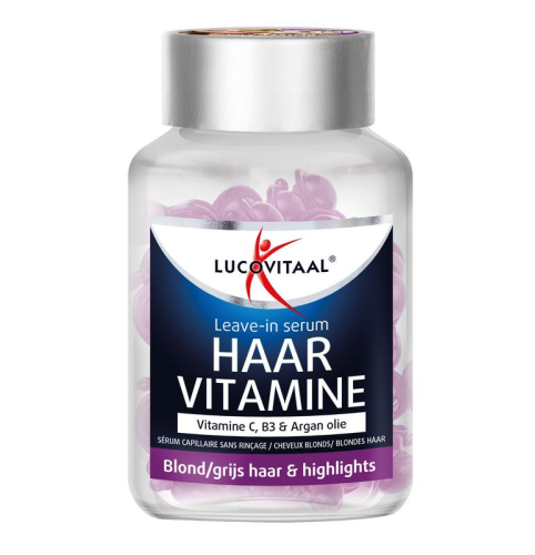 25 Ampulle Lucovitaal Haar Vitamine Blond Grijs Haar Leave-In