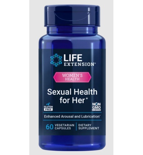 Life Extension Women's Health Sexual Health for Her 60 Kapseln
