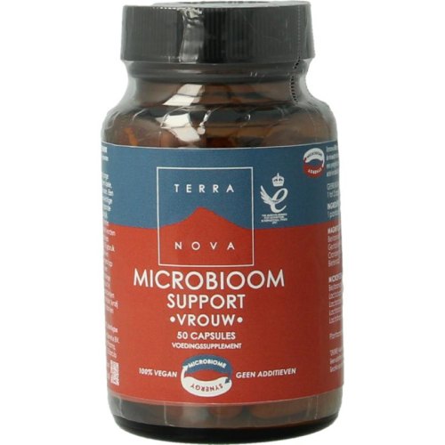 50 capsules Terranova Microbioom Support Vrouw