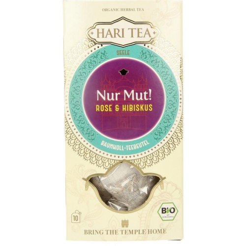 10 builtjes Hari Tea Face the Moment Rose & Hibiscus Biologisch