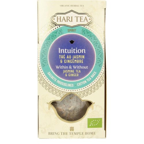 10 builtjes Hari Tea Within & Without Jasmine & Ginger Biologisch