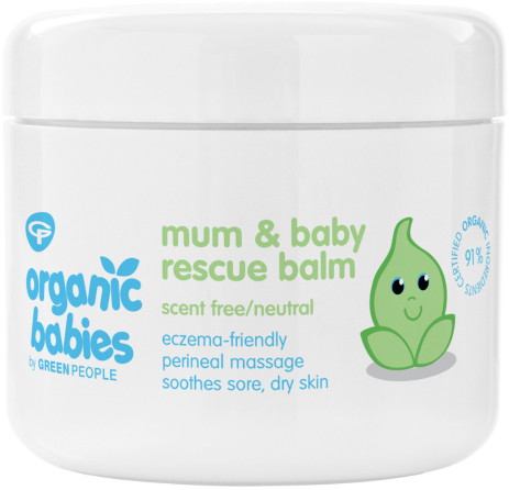 100 ml Green People Organic Baby Mum & Baby Rescue Balm