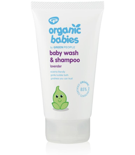 150 ml Green People Organic Babies Baby Wash & Shampoo Lavender
