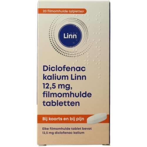 Linn Diclofenac 12,5 mg         20 tabletten