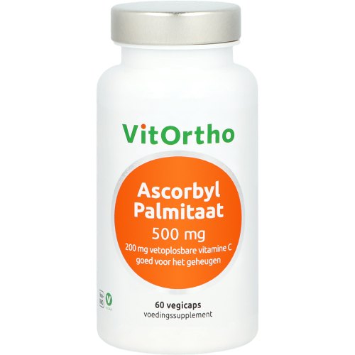 60 Vegicaps VitOrtho Ascorbyl Palmitaat 500 mg
