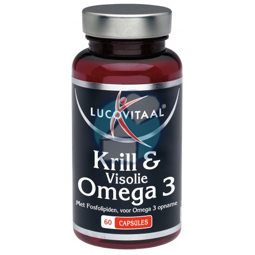 Lucovitaal Super Omega 3 Krill & Visolie 60 capsules