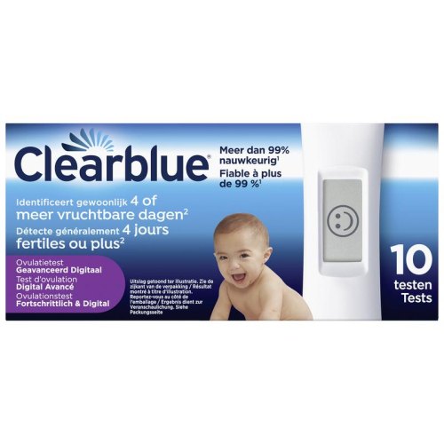Clearblue Ovulatietest 4 Dagen 10 Stücke