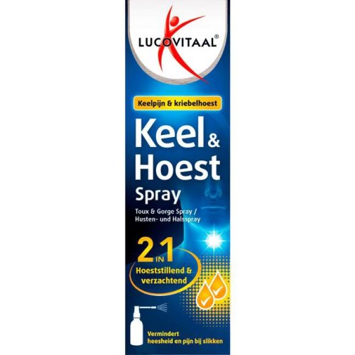 20 Ml Lucovitaal Keel Hoest Spray