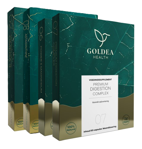 1 set Goldea Health Darm Support Bundel