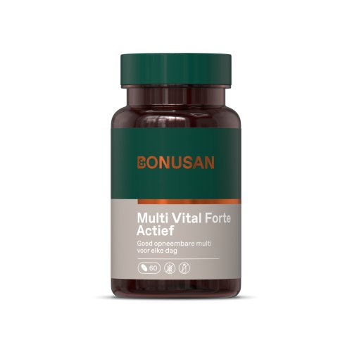 60 tabletten Bonusan Multi Vital Forte Actief