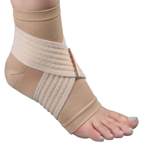 1 exemplaar Mövibrace Enkel Bandage met Extra Fixatie Maat S