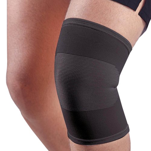 Mövibrace Knie Bandage Zwart Maat M 1 Stuck