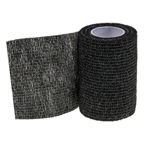 1 exemplaar Mövibrace Zelfhechtend Windsel Zwart 7,5 cm x 4,5 m
