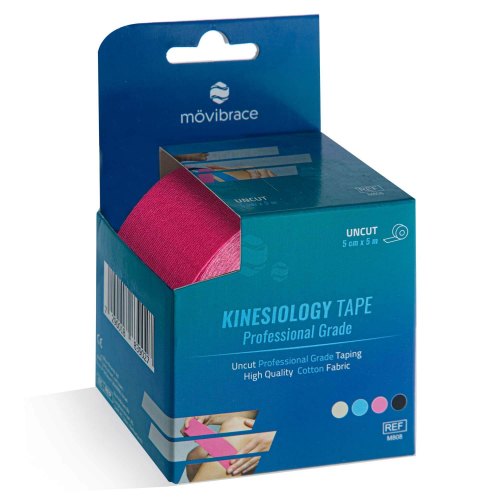 Mövibrace Kinesio Tape Roze Professional 5 cm x 5 m 1 package