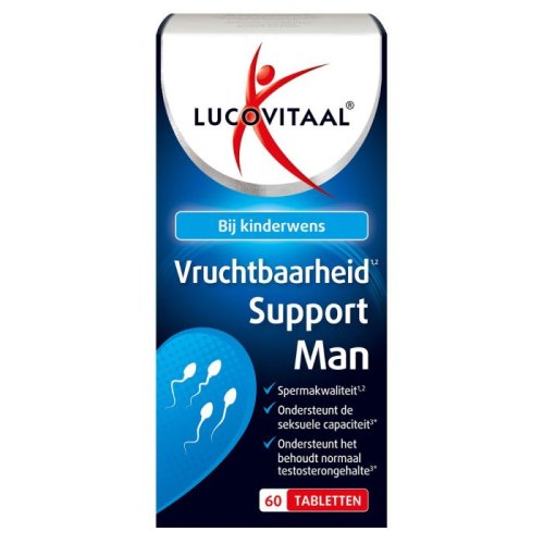 60 Tabletten Lucovitaal Vruchtbaarheid Support Man