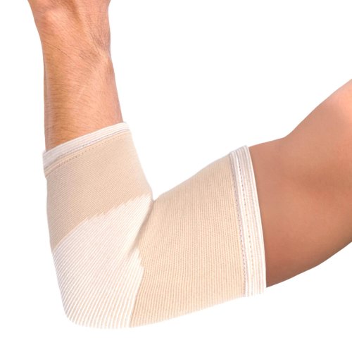 1 exemplaar Mövibrace Elleboog Bandage Beige Maat XXL
