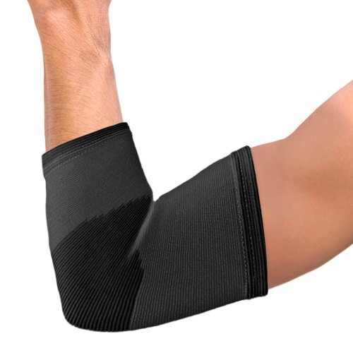 1 exemplaar Mövibrace Elleboog Bandage Zwart Maat XL