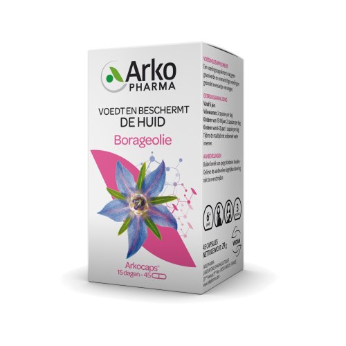 45 capsules Arkopharma Borageolie Arkocaps