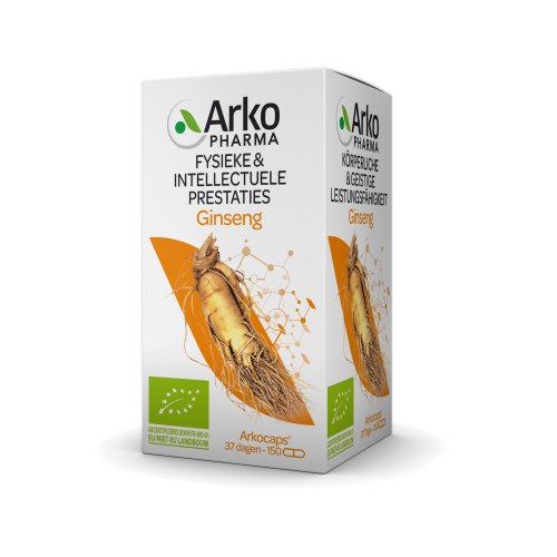 150 capsules Arkopharma Ginseng Arkocaps Biologisch