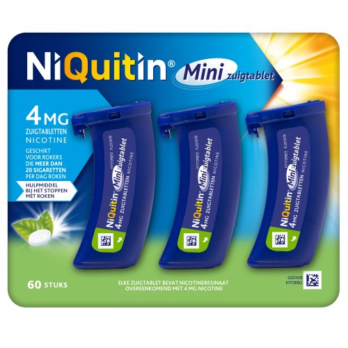  Niquitin Mini Zuigtablet 4 mg Nicotine
