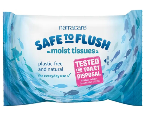 30 Stücke Natracare Vochtige Doekjes Safe to Flush