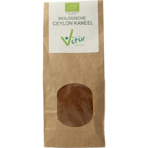 100 gram Vitiv Ceylon Kaneel Poeder Biologisch