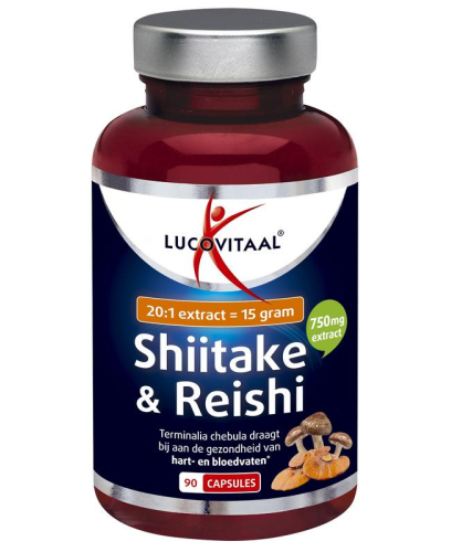 90 Kapseln Lucovitaal Shiitake & Reishi