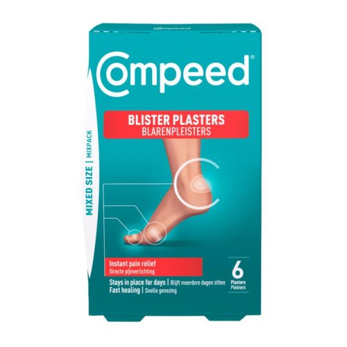 Compeed Blaren Pleisters Mix Pack 6 Stücke