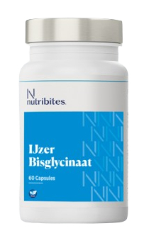 60 capsules Nutribites IJzer Bisglycinaat