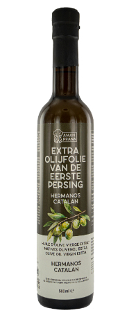 500 ml Aman Prana Olijfolie Extra Virgin Hermanos Catalan Biologisch