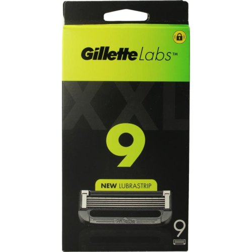9 stuks Gillette Labs Scheermesjes
