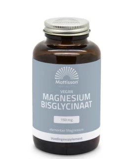 120 capsules Mattisson Vegan Magnesium Bisglycinaat 150 mg
