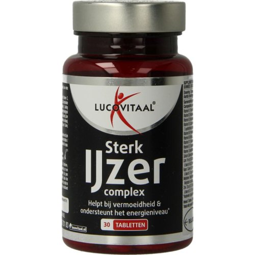 30 Tabletten Lucovitaal Sterk IJzer Complex
