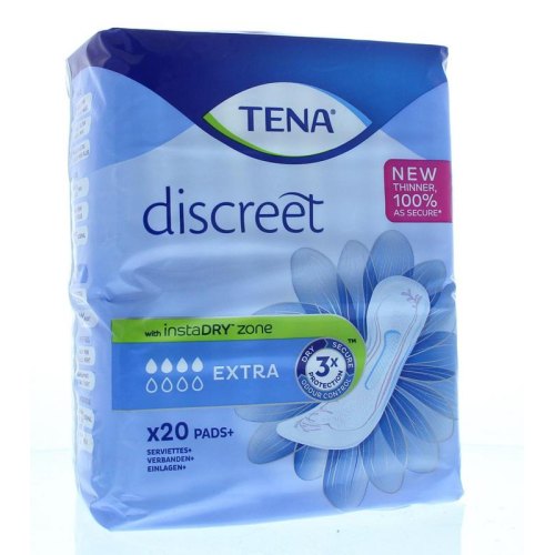 20 stuks Tena Discreet Extra