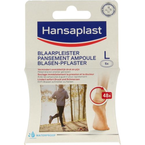 Hansaplast Blaarpleister Large 5 Stücke