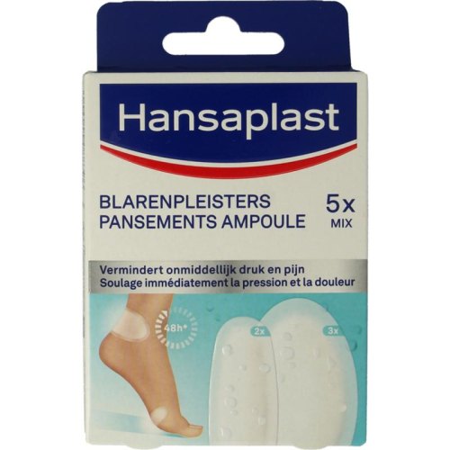 Hansaplast Blaarpleister Mix  5 stuks