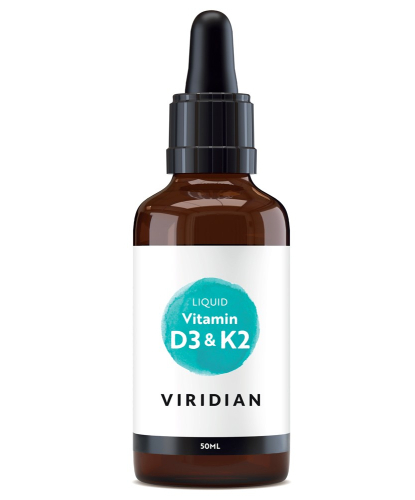 50 ml Viridian Vitamin D3 & K2 Liquid