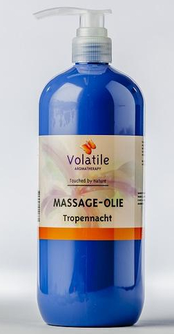 1000 Ml Volatile Massageolie Tropennacht