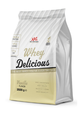 2500 gram XXL Nutrition Whey Delicious Sweet Vanille
