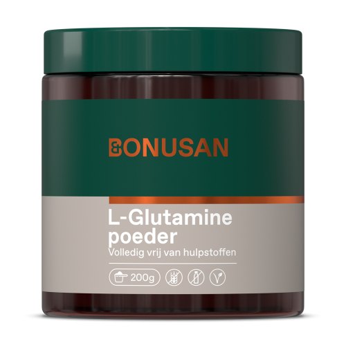 200 gram Bonusan L-Glutamine Poeder