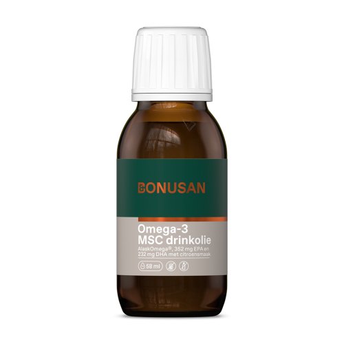 Bonusan Omega-3 MSC Drinkolie 58 Ml