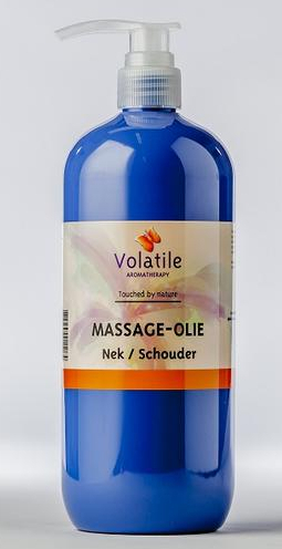 1000 Ml Volatile Massageolie Nek Schouder