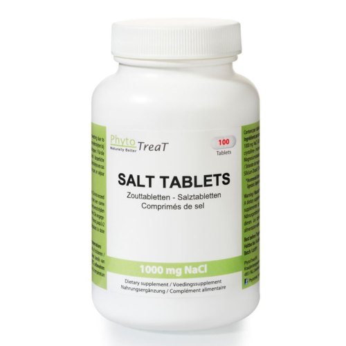 100 tabletten PhytoTreat Zouttabletten NaCl 1000 mg
