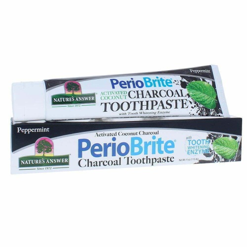 113 Gramm Natures Answer PerioBrite Toothpaste Charcoal