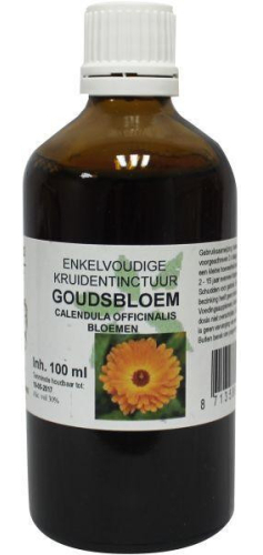 De Cruydhof Calendula Officinalis - Goudsbloem Tinctuur 100  Ml