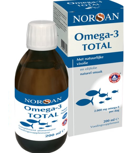200 ml Norsan Omega-3 Total Olie Naturel